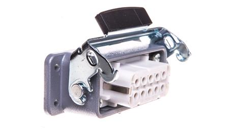 Zestaw kompletny 10+PE stykowy żeński /obudowa pulpitowa + wkład/ EPIC KIT H-A 10 BS AG 75009627-32865