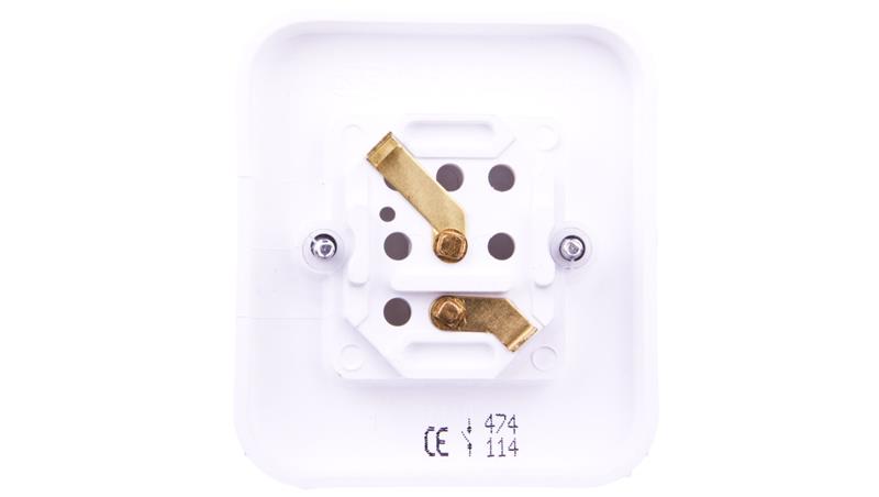 PI Przycisk /światło/ biały ŁW-5P/00-27884