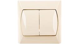 AKCENT Łącznik świecznikowy beżowy ŁP-2A/01-33139