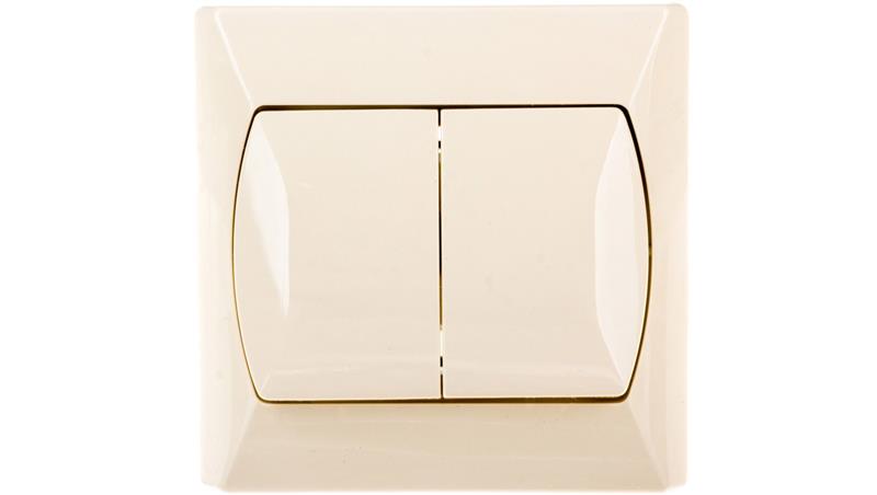 AKCENT Łącznik świecznikowy beżowy ŁP-2A/01-33139