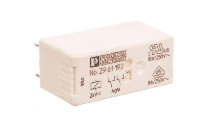 Przekaźnik przemysłowy 2P 24V DC REL-MR- 24DC/21-21 AgNi 2961192-10622
