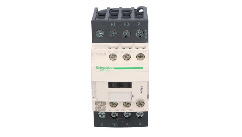 TeSys Deca Stycznik mocy 40A 4P 24V AC 1Z 1R LC1D258B7-12111 TeSys Deca Stycznik mocy 40A 4P 24V AC 1Z 1R LC1D258B7-12111