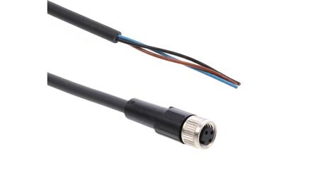 Przewód przyłączeniowy 5m z gniazdem prostym 3P FIELDBUS M8 S/A AB-C3-5,0PUR-M8FS 22260200-21121