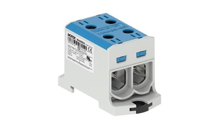 Złączka OTL95-2 kolor niebieski 2xAl/Cu 6-95mm2 1000V AC / 1500V DC Zacisk uniwersalny MAA2095B10-64730