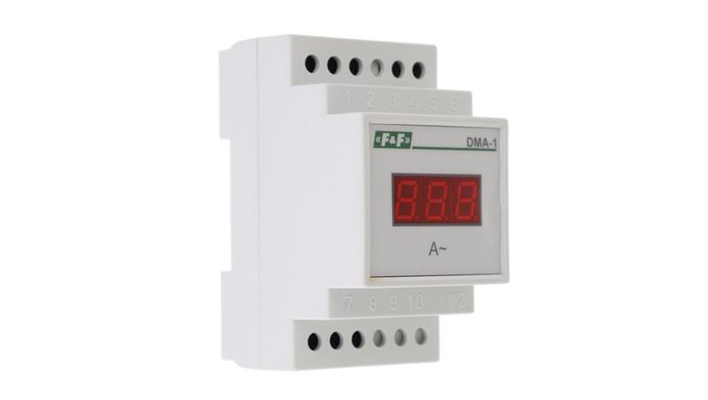 Cyfrowy wskaźnik wartości natężenia prądu jednofazowy 20A 3 moduły DMA-1 True RMS-7788 Cyfrowy wskaźnik wartości natężenia prądu jednofazowy 20A 3 moduły DMA-1 True RMS-7788