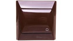 AKCENT Przycisk /dzwonek/ brązowy ŁP-6A/24-29418