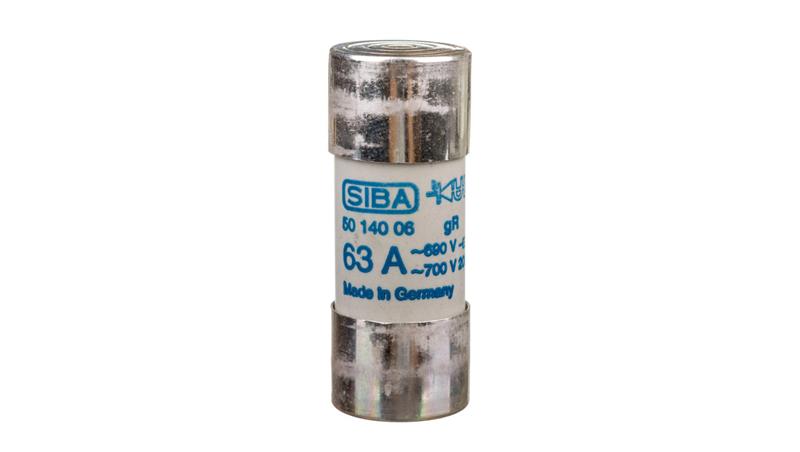 Wkładka bezpiecznikowa cylindryczna 22x58mm 63A gR 690V AQS22 002645152-9015 Wkładka bezpiecznikowa cylindryczna 22x58mm 63A gR 690V AQS22 002645152-9015