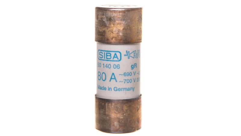 Wkładka bezpiecznikowa cylindryczna 22x58mm 80A gR 690V AQS22 UQ 002645153-9039 Wkładka bezpiecznikowa cylindryczna 22x58mm 80A gR 690V AQS22 UQ 002645153-9039