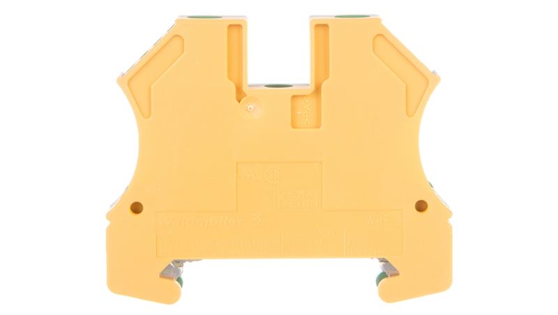 Złączka szynowa ochronna PE 6mm2 żółto-zielona WPE 6 1010200000-75313