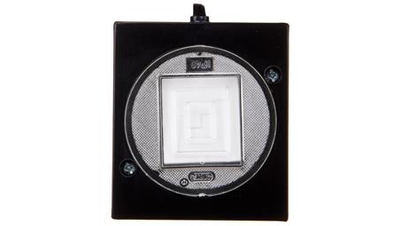 LAMBDA Łącznik hermetyczny schodowy IP44 czarny ŁNH-3LC/25-41784