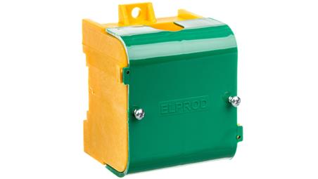 Odgałęźnik instalacyjny 1-segmentowy (zacisk: 1x95mm2 - 4x35mm2)/ z pokrywą żółto-zielony LZ 1*95/35P 84063009-65367