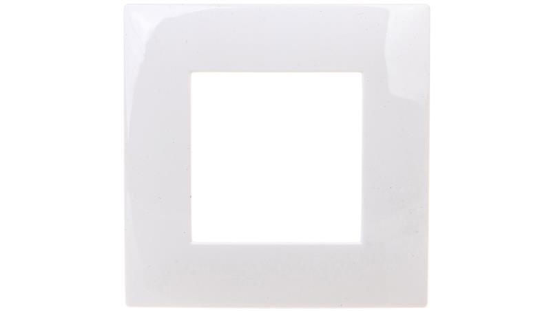 DANTE Ramka pojedyncza tworzywo ASA BIAŁY 450481-37622