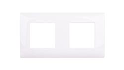 DANTE Ramka podwójna tworzywo ASA BIAŁY 450482-37624