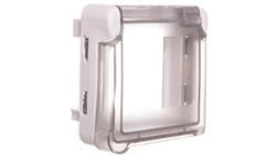 PLEXO55 Adapter M45 antybakteryjny z klapką biały 070725-28135