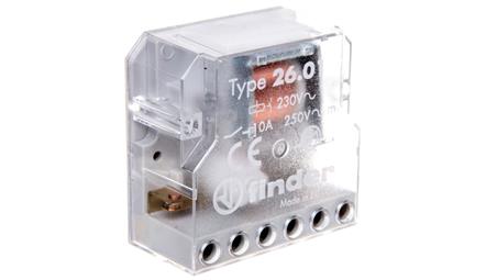Przekaźnik bistabilny dopuszkowy 1 kanałowy 1Z 10A 230V AC 26.01.8.230.0000-14428