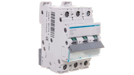 Wyłącznik nadprądowy 3P D 16A 10kA AC NDN316-16870