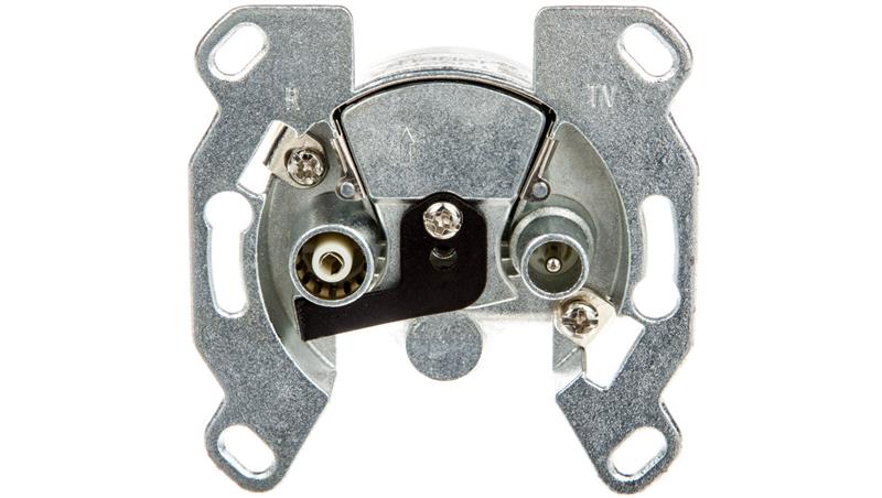 Berker Q.1 Gniazdo antenowe podwójne końcowe RTV mechanizm 53455011-37 Berker Q.1 Gniazdo antenowe podwójne końcowe RTV mechanizm 53455011-37