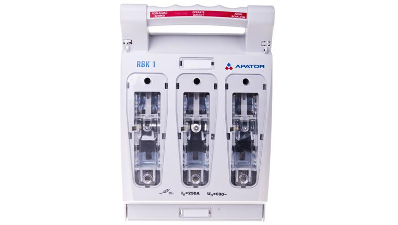 Rozłącznik izolacyjny bezpiecznikowy 250A RBK 1 /zaciski mostkowe 50-185mm2/ 63-811779-011-2158