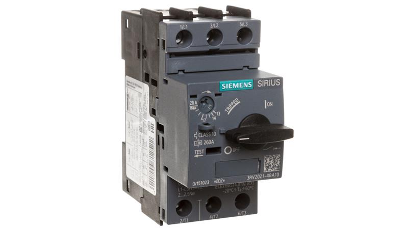 Wyłącznik silnikowy 3P 7,5kW 14-20A S0 3RV2021-4BA10-3955