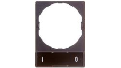 Szyld opisowy 30x40mm z etykietą 8x27mm O-I ZBY2178-21963