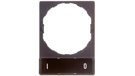 Szyld opisowy 30x40mm z etykietą 8x27mm O-I ZBY2178-21963