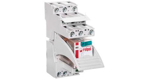 Przekaźnik interfejsowy 3P 10A 24V DC AgNi PIR3-024DC-00LD 854788-15673