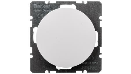 Berker R.1/R.3 Zaślepka z elementem centralnym biała 10092089-42161