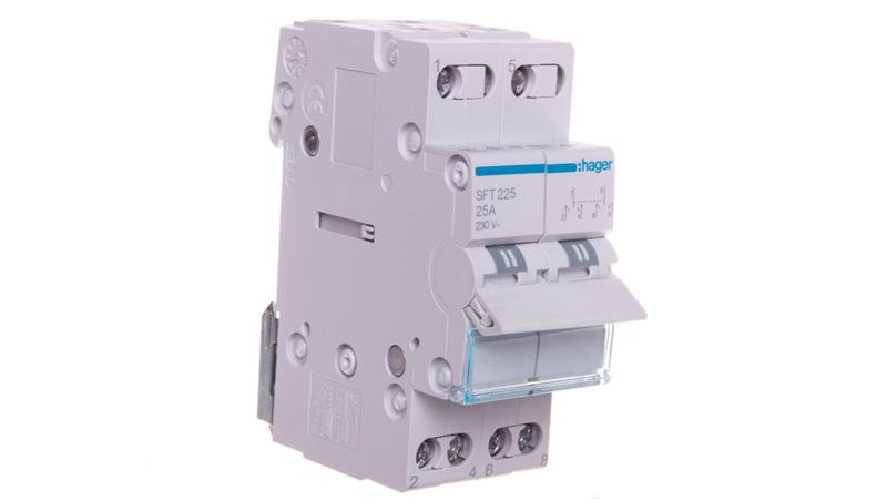 Przełącznik modułowy I-0-II 25A 2P SFT225-23596 Przełącznik modułowy I-0-II 25A 2P SFT225-23596