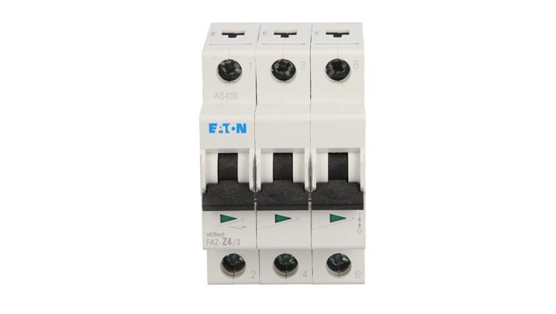 Wyłącznik nadprądowy 3P Z 4A 10kA AC FAZ Z4/3 278923-16920