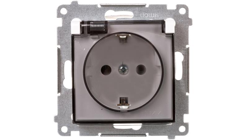 Simon 54 Premium Gniazdo Schuko do wersji IP44 z przeslonami (moduł) 16A, 250V białe DGSZ1BZ.01/11A-43054 Simon 54 Premium Gniazdo Schuko do wersji IP44 z przeslonami (moduł) 16A, 250V białe DGSZ1BZ.01/11A-43054