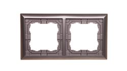 KOS66 Ramka podwójna grafit 666082-37004