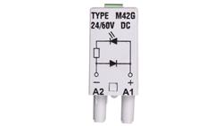 Moduł sygnalizacyjny LD (diody: LED zielony + D) 24-60V DC M42G szary 854843-19841