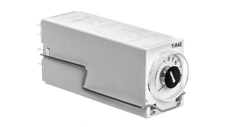 Przekaźnik czasowy 4P 6A 1sek-100h 24V AC opóźnione załączanie T-R4E-2014-23-5024 854942-6273