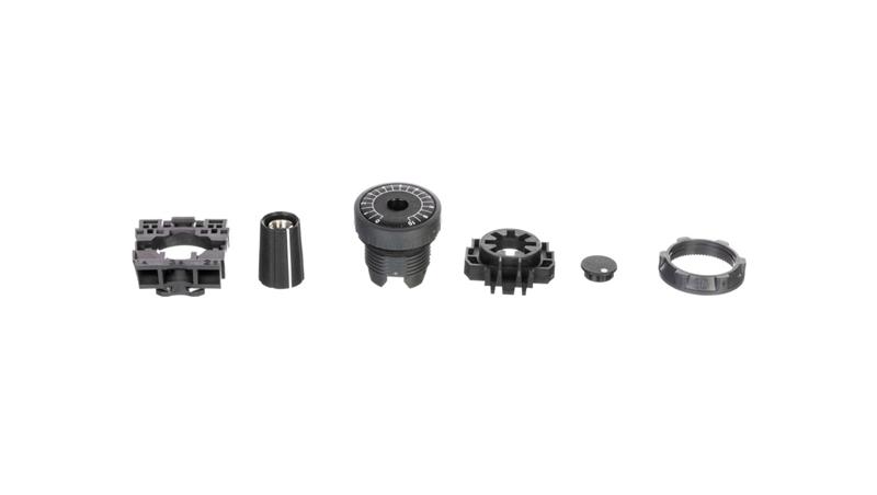 Napęd potencjometru 22mm czarny ZB5AD912-13337