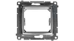 Simon 54 Adapter (przejściówka) na osprzęt standardu 45 × 45 mm srebrny (met.) DA45.01/43-28170