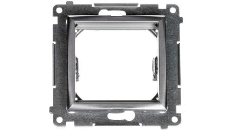 Simon 54 Adapter (przejściówka) na osprzęt standardu 45 × 45 mm srebrny (met.) DA45.01/43-28170