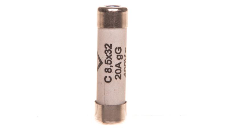 Wkładka bezpiecznikowa BiWtz cylindryczna 8,5x32mm 20A 400V AC gG L8532C20-9022