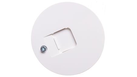 Berker R.1/R.3 Element centralny z zasuwą chroniącą przed kurzem biała 11702089-42503