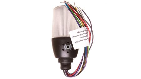 Wielofunkcyjna kolumna sygnalizacyjna LED z buzzerem 55mm 24V AC/DC IP65 T0-T0-IF5M024ZM05-19511