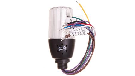 Wielofunkcyjna kolumna sygnalizacyjna LED z buzzerem 55mm 230V AC IP65 T0-IF5M220ZM05-19514
