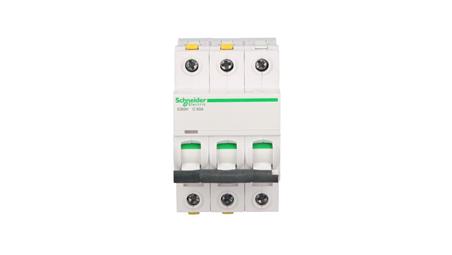 Wyłącznik nadprądowy 3P C 63A 10kA AC iC60H-C63-3 A9F07363-16927