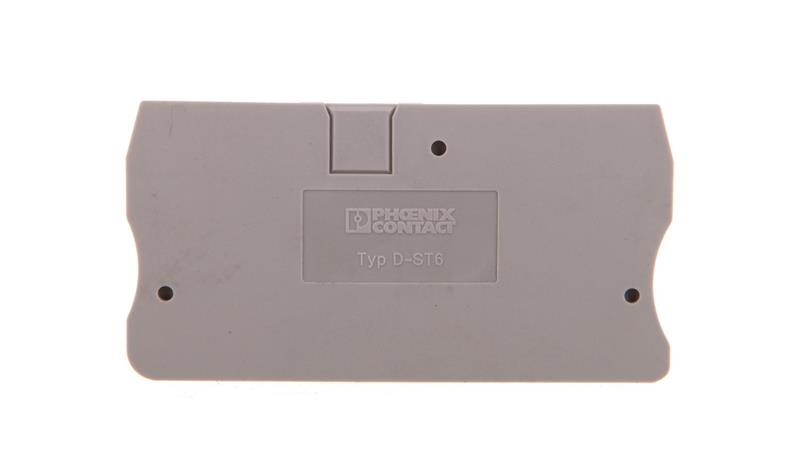 Ścianka końcowa 69,5x2,2x36mm szara D-ST 6 3030433-68396 Ścianka końcowa 69,5x2,2x36mm szara D-ST 6 3030433-68396