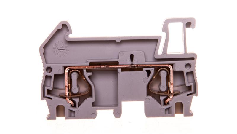 Złączka szynowa 2-przewodowa 0,08-6mm2 szara ST 4 3031364-74028