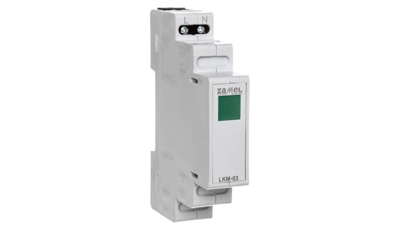 Wskaźnik zasilania 230V LED zielona LKM-03-20 EXT10000045-23983
