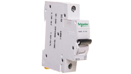 Wyłącznik nadprądowy 1P B 13A 6kA AC K60N-B13 A9K01113-16634