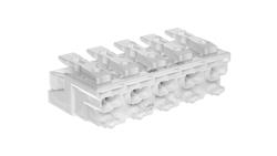 Złączka zasilająca 5-biegunowa bez stopek bez styku PE 294-4005-80224