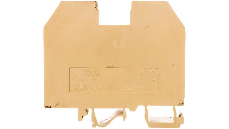 Złączka szynowa gwintowa 70mm2 beżowa VS 70 PA 003901188-74196