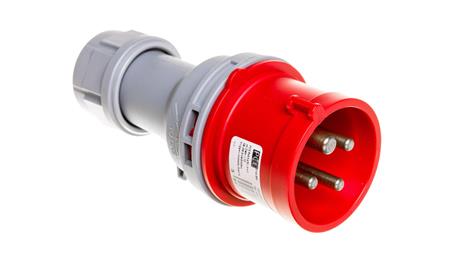 Wtyczka przenośna 16A 4P 400V czerwona IP44 TURBO SHARK 014-6TT-29111