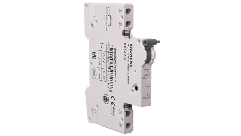 Styki pomocnicze 1Z+1R dla PLC montaż boczny 5ST3013-26808