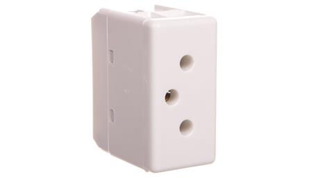Gniazdo 3P 10A 250V SWISS STD-TYPE biały GW20351-43940